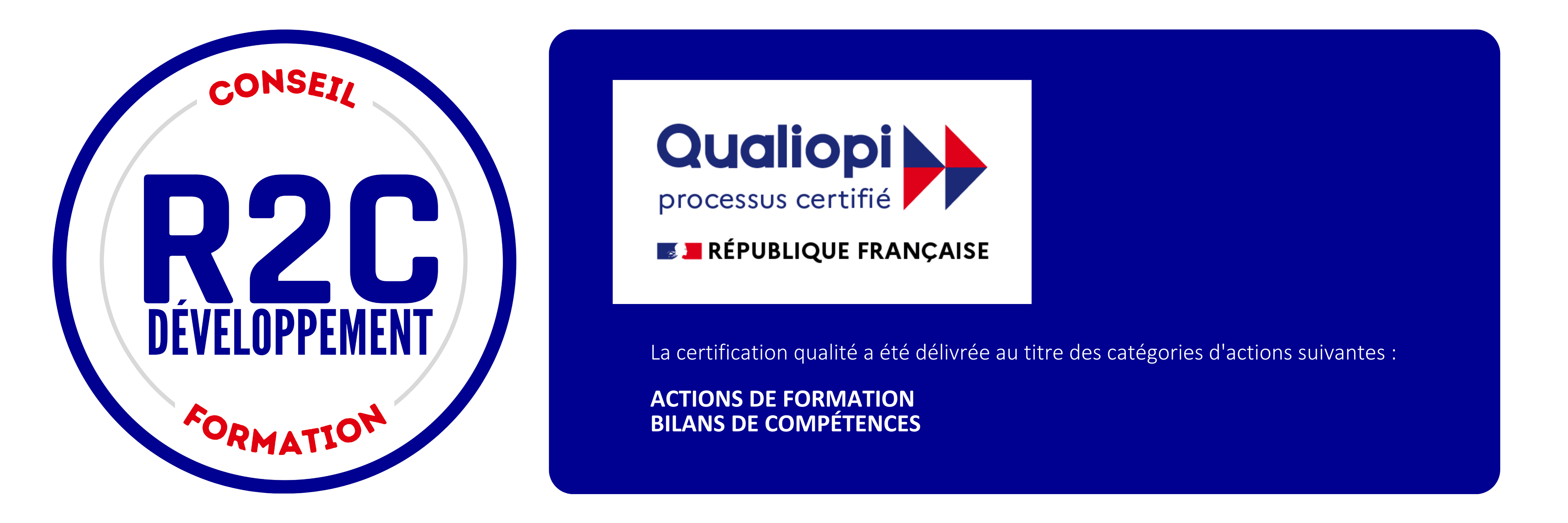 LOGOS QUALIOPI-7 R2C Développement Qualiopi
