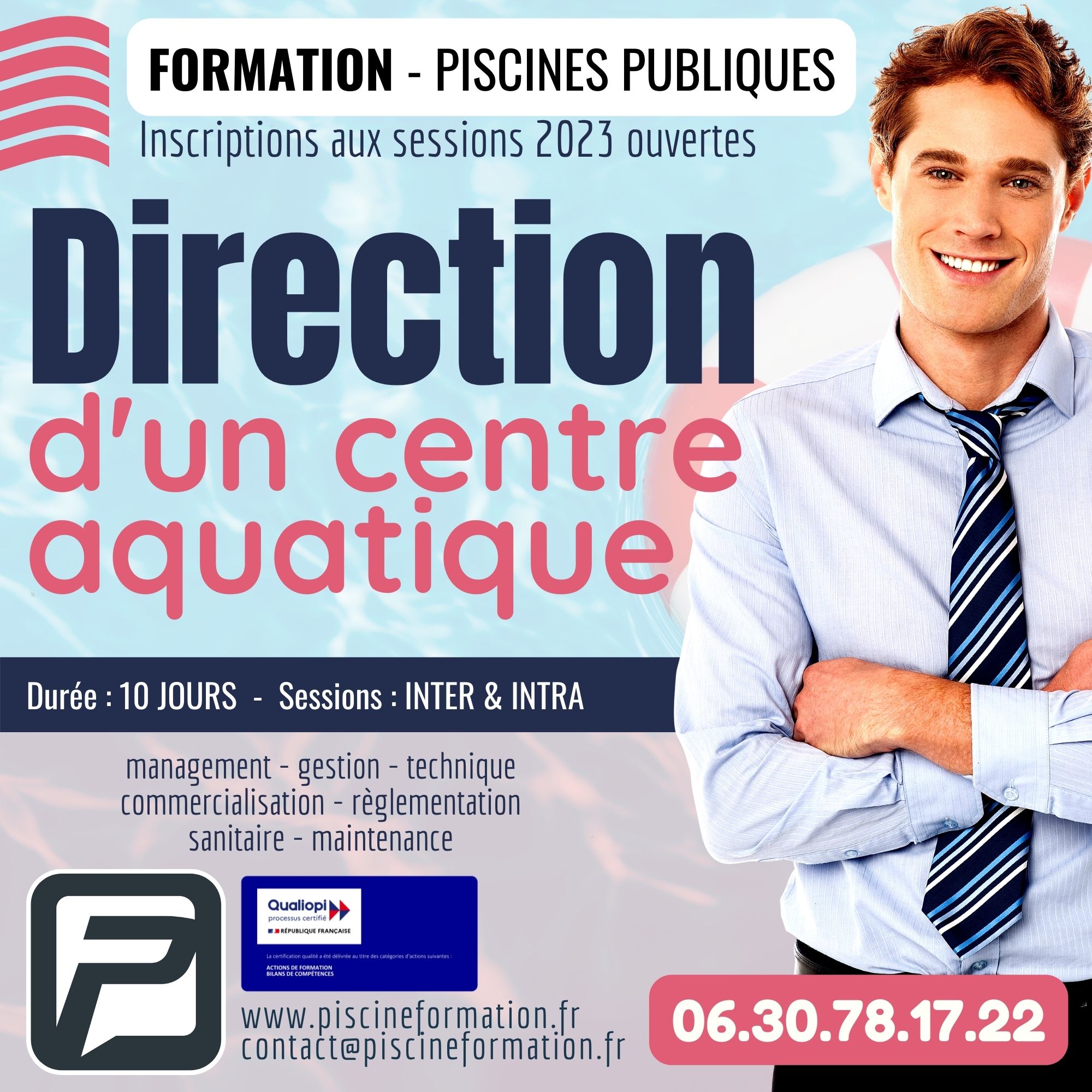 Formation Direction d'un Centre Aquatique