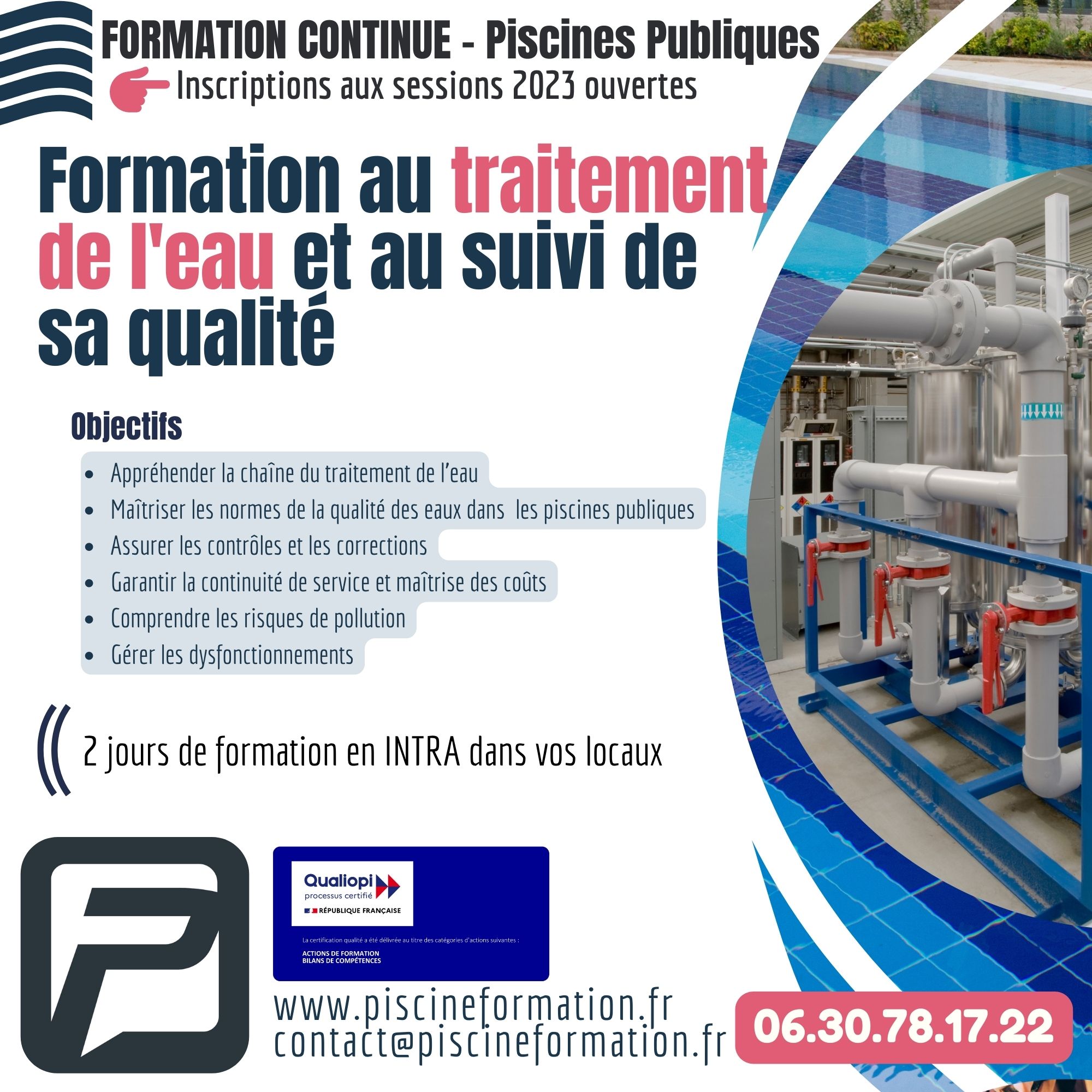 formation traitement eau